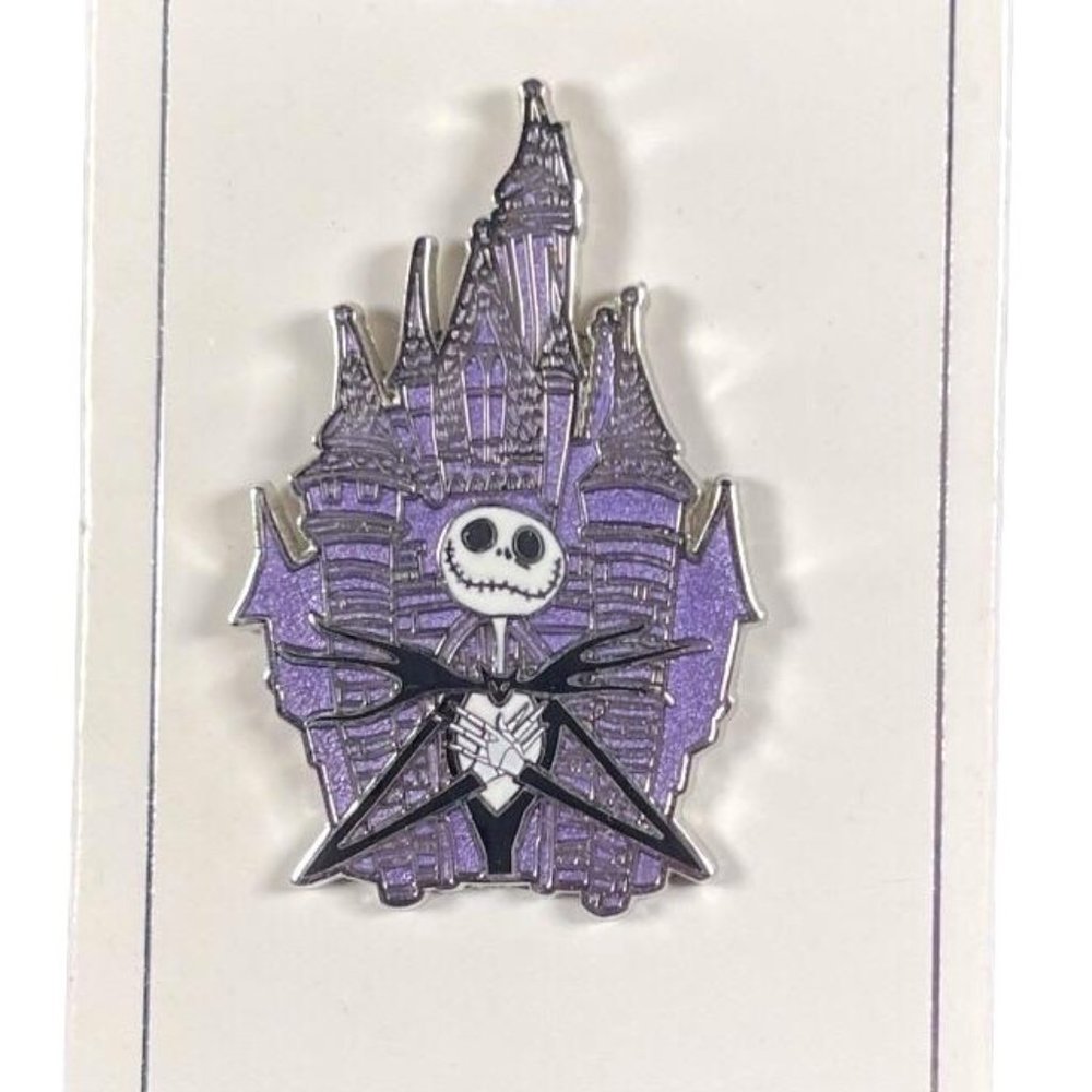 Disney Parks Nightmare Before Christmas Jack Skellington Castle Pin